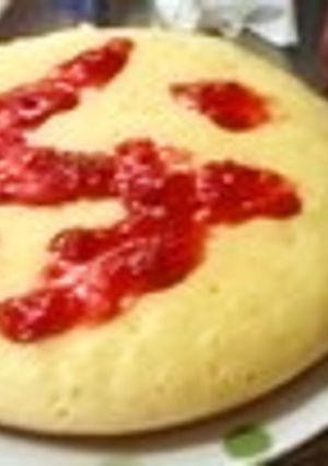 ビック！でかでか！かんたんホットケーキ-レシピのメイン写真