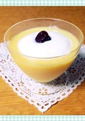 なめらかプリン風ミルクオレンジゼリー-レシピのメイン写真
