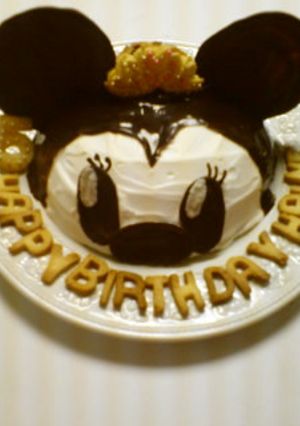 ミニーちゃんケーキ-レシピのメイン写真