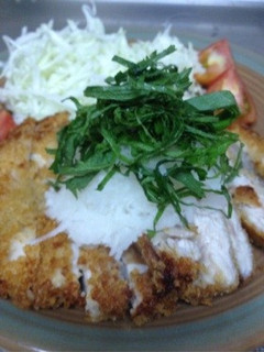 胸肉チキンカツさっぱりおろしのせ-レシピのメイン写真