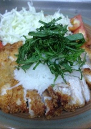 胸肉チキンカツさっぱりおろしのせ-レシピのメイン写真