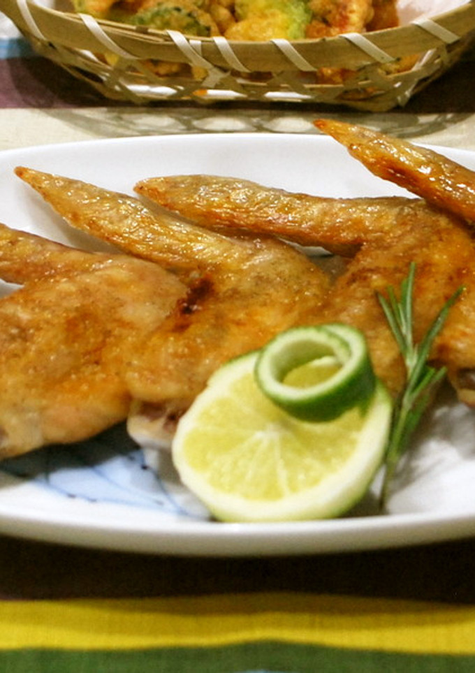 旨～ぃ♪　鶏手羽先 塩焼き-レシピのメイン写真