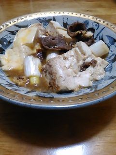 肉豆腐の卵とじ-レシピのメイン写真