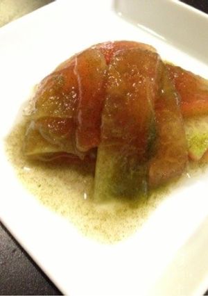 スイカの浅漬け〜梅昆布茶〜-レシピのメイン写真