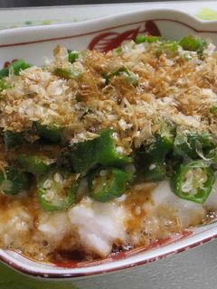 【長芋とオクラとおかか】ゆずぽん酢味-レシピのメイン写真