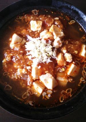 暑い日も寒い日も激ウマ麻婆麺(*^^*)-レシピのメイン写真