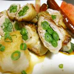 A picture of 旨い!野菜の肉巻き~大根汁活用術~.