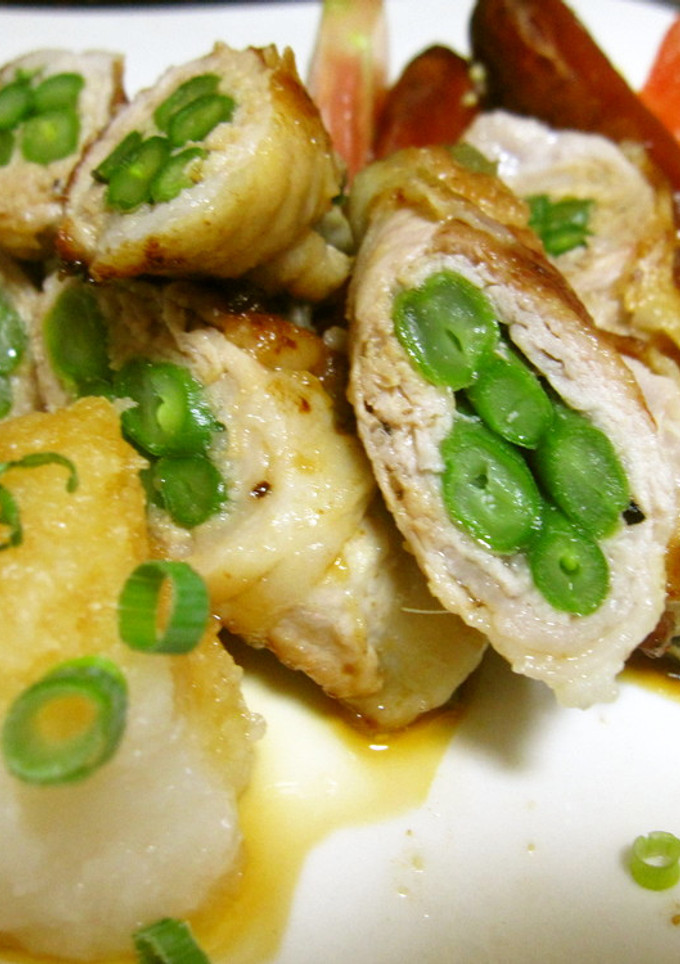 旨い！野菜の肉巻き～大根汁活用術～-レシピのメイン写真
