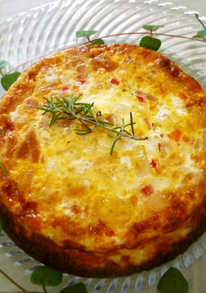 スペイン風オムレツケーキ♪-レシピのメイン写真