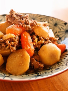 里芋と牛肉のゴマ煮-レシピのメイン写真