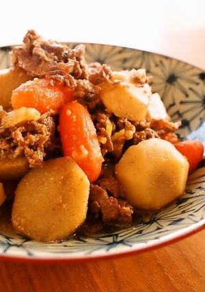 里芋と牛肉のゴマ煮-レシピのメイン写真