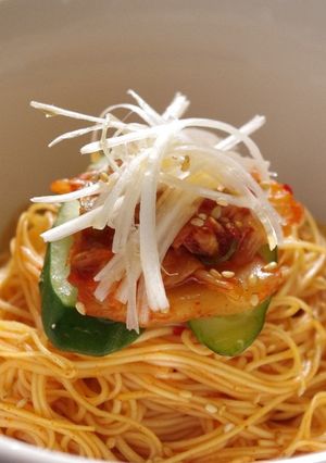 暑い夏ものりきれる！簡単ビビン麺-レシピのメイン写真