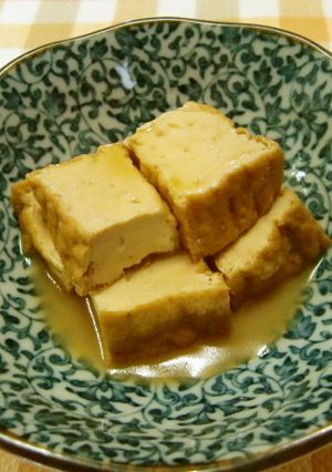 ★レンジで簡単！＊厚揚げの煮物＊です。♪-レシピのメイン写真