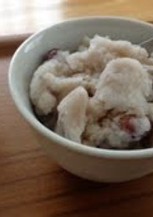 煮汁で簡単！豆乳金時アイス-レシピのメイン写真