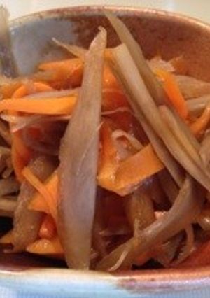 きんぴらごぼう-レシピのメイン写真