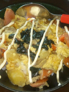残り肉じゃがで 肉じゃが丼-レシピのメイン写真