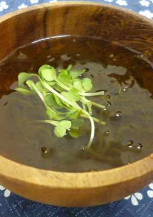 もずくスープ-レシピのメイン写真