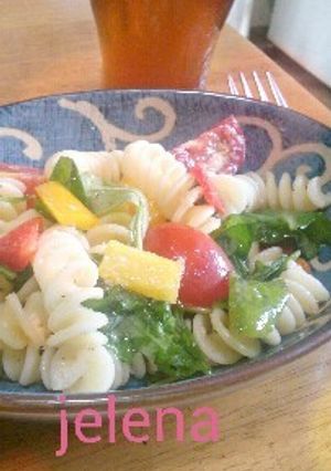 簡単パスタサラダ-レシピのメイン写真