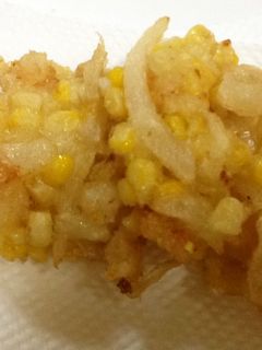 エビとコーンのかき揚げ-レシピのメイン写真