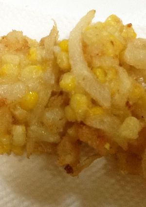 エビとコーンのかき揚げ-レシピのメイン写真