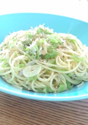 簡単！じゃこししとう和風ペペロンチーノ-レシピのメイン写真