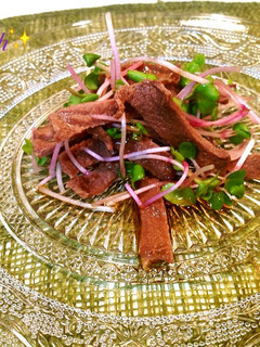 牛タン&カイワレ大根♪ポン酢和え-レシピのメイン写真