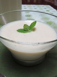 桃の冷たいスープ-レシピのメイン写真