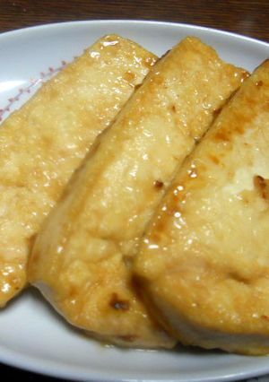 麺つゆで作る③豆腐ステーキ-レシピのメイン写真