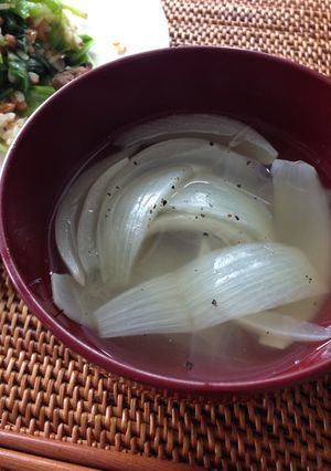 簡単❤たまねぎのあっさり和風スープ-レシピのメイン写真