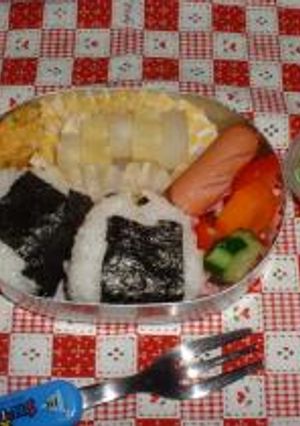 園児のおにぎり弁当-レシピのメイン写真