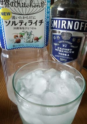 ウォッカ＊ソルティライチ-レシピのメイン写真