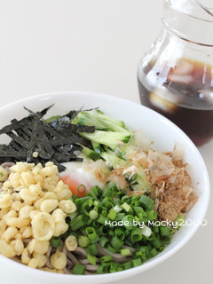 冷やし☆ぶっかけ蕎麦-レシピのメイン写真