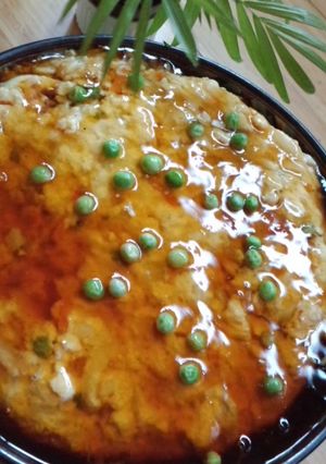 ＊レンチン野菜蒸し豆腐餡掛け＊-レシピのメイン写真