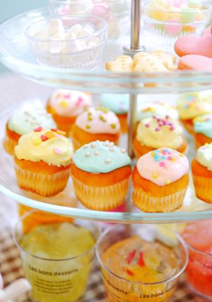 子供が喜ぶ！パステルカラーのプチケーキ-レシピのメイン写真