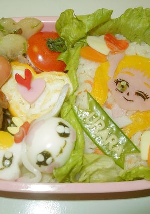 ウララちゃん弁当-レシピのメイン写真