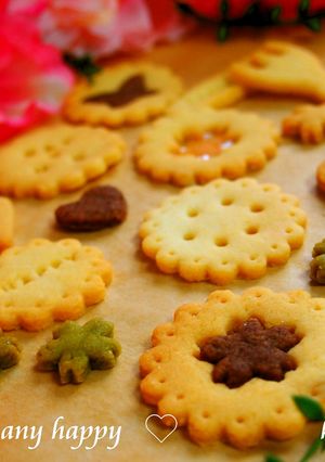 アレンジ多数！生クリームで簡単クッキー✿-レシピのメイン写真