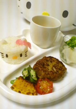 キティちゃんのランチプレート-レシピのメイン写真