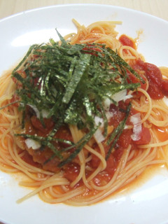さんまのうまみトマトパスタ-レシピのメイン写真
