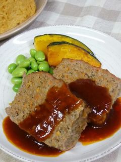 野菜たっぷり☆簡単ミートローフ-レシピのメイン写真
