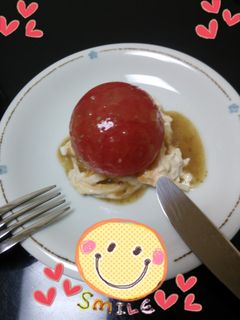 まるごとトマトサラダ♪-レシピのメイン写真