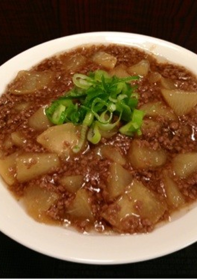 大根とひき肉のとろとろ生姜煮-レシピのメイン写真