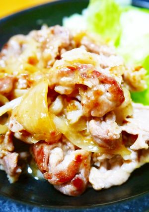 夏バテの疲労回復に！豚肉と玉ねぎの酢炒め-レシピのメイン写真