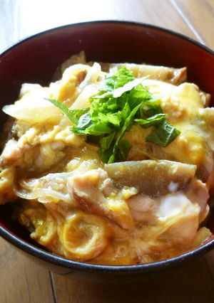 チキンロールで親子丼（*´▽`*)-レシピのメイン写真