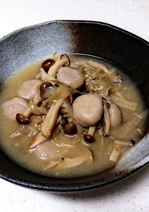 もちもち★そば白玉のゴボウ汁-レシピのメイン写真