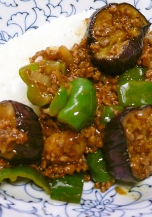 ナスとピーマンの簡単！夏カレー-レシピのメイン写真