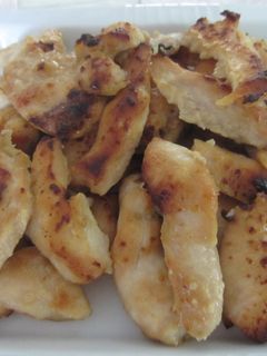 とりむね肉の塩麹と焼き肉のたれ漬け焼き-レシピのメイン写真