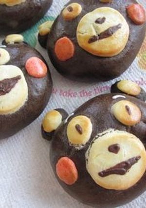 くまモン　チョコパン-レシピのメイン写真