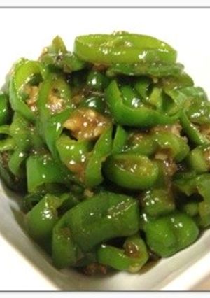 今が旬‼ししとうの味噌炒め♪-レシピのメイン写真