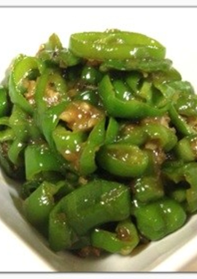 今が旬‼ししとうの味噌炒め♪-レシピのメイン写真