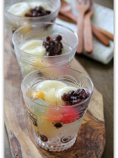 豆腐入り白玉あんみつ-レシピのメイン写真
